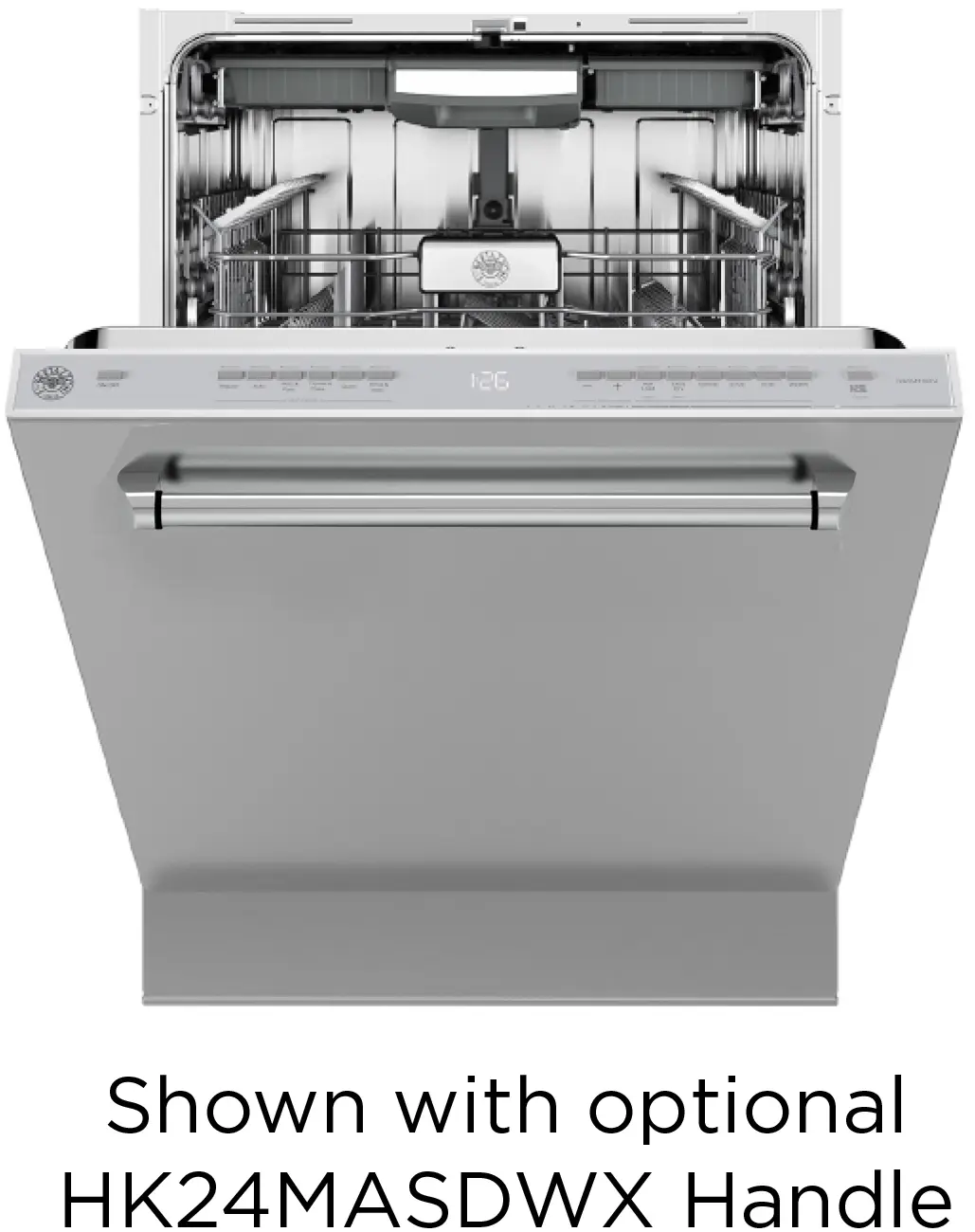 Bertazzoni DW24T3IXV Stainless Steel, Handle Purchase Required
