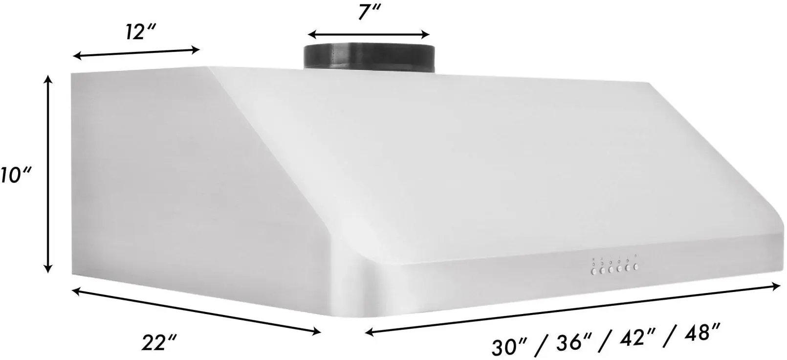 Zline 62348 Stainless Steel, 48 Inch