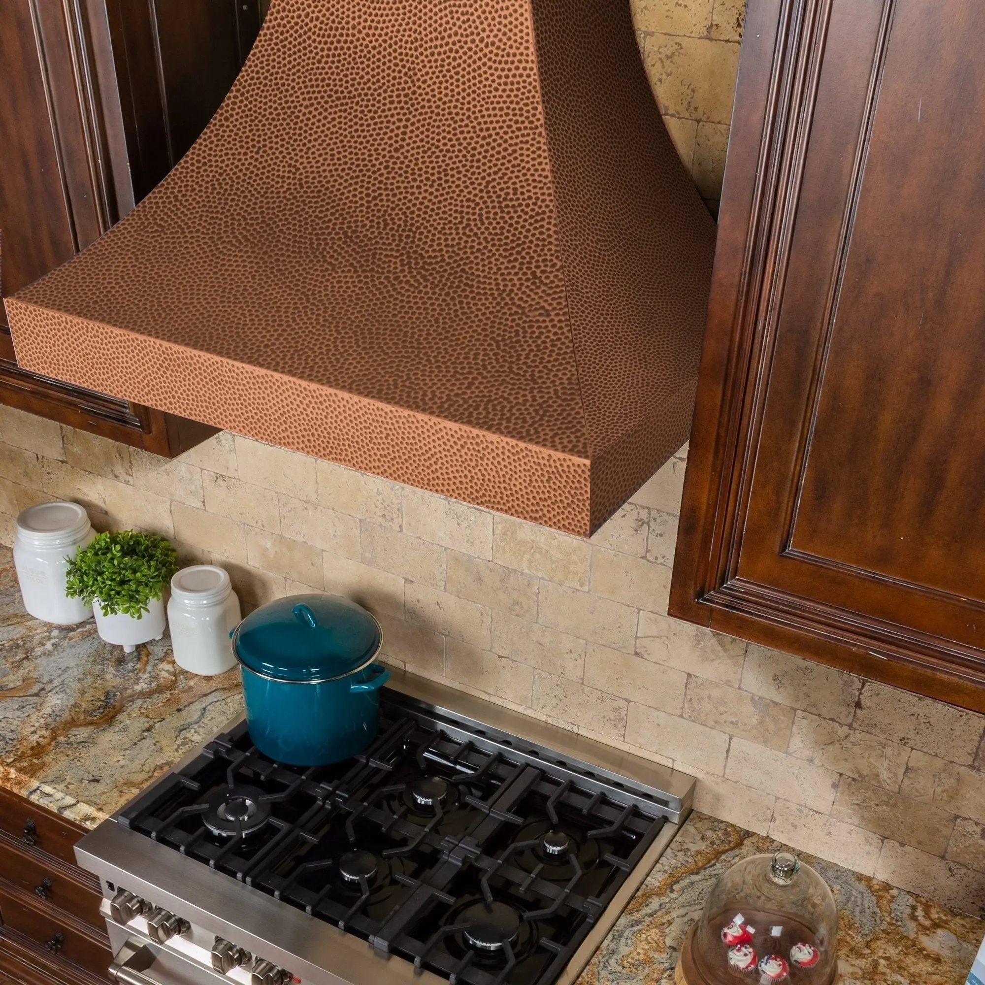 Zline 8632H48 Hand Hammered Copper, 48 Inch, 1200 CFM