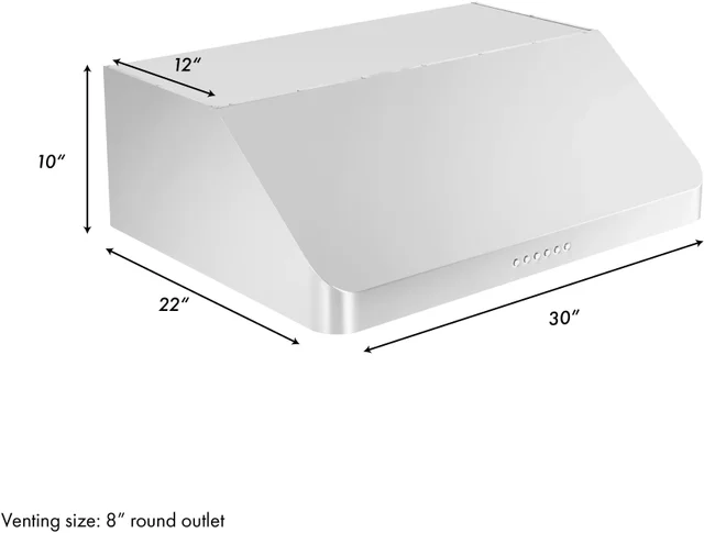 Zline ALP10UC48 Wall Mount Range Hood: Stainless Steel 48 Inch