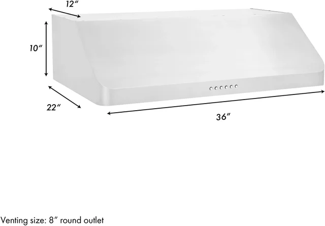 Zline ALP10UC48 Wall Mount Range Hood: Stainless Steel 48 Inch