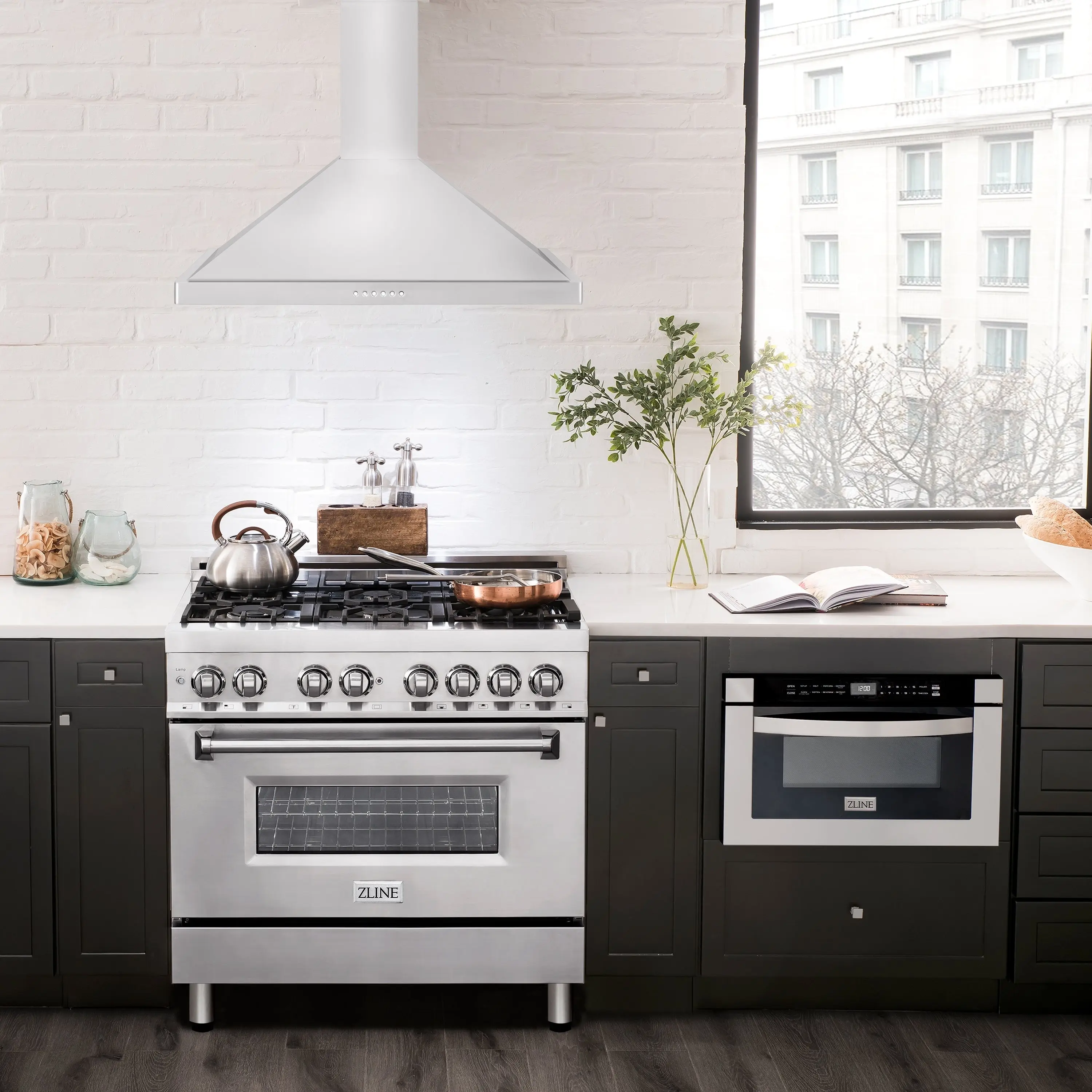Zline ALP10WL36 Stainless Steel 36 Inch