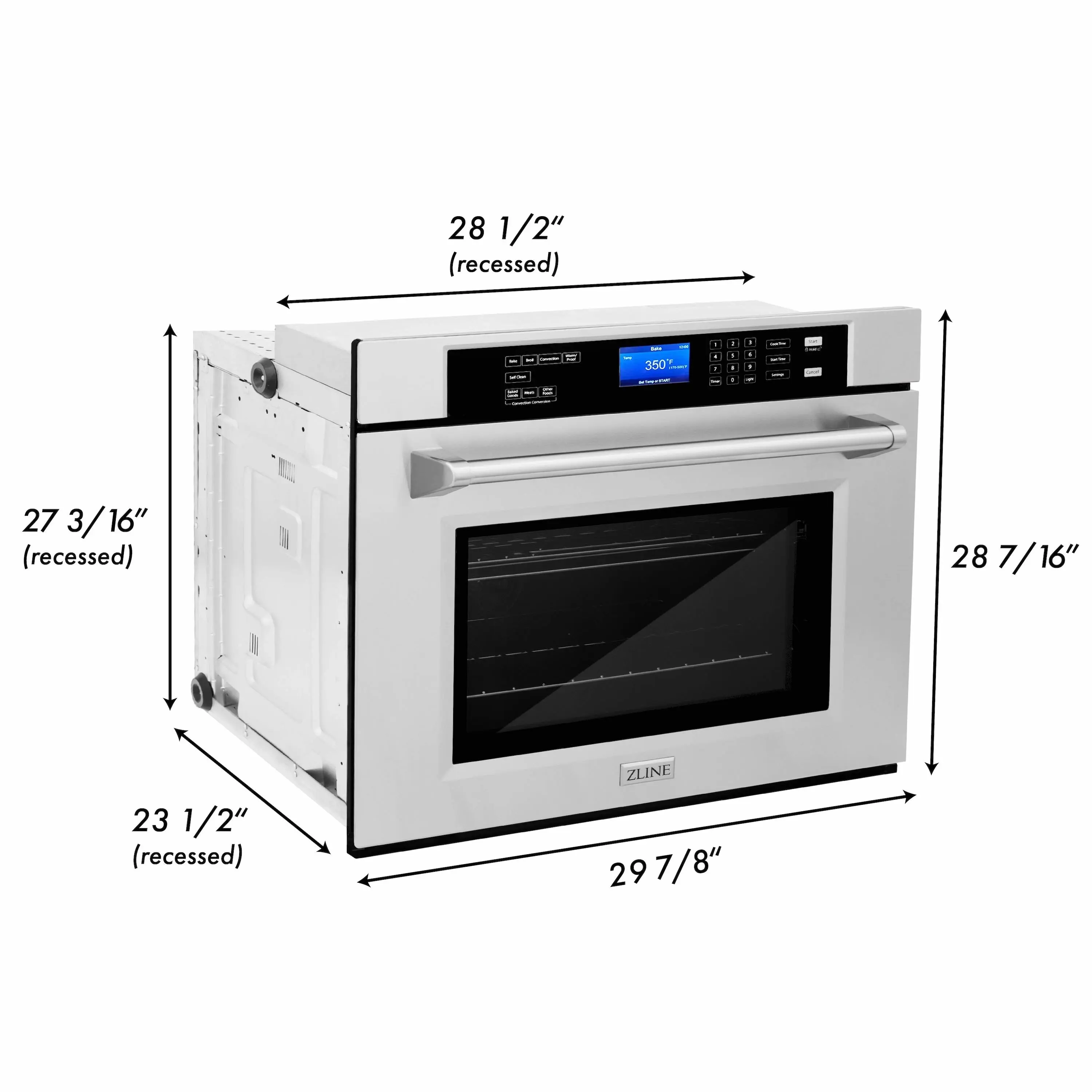 Zline AWSS30 Durasnow Stainless Steel