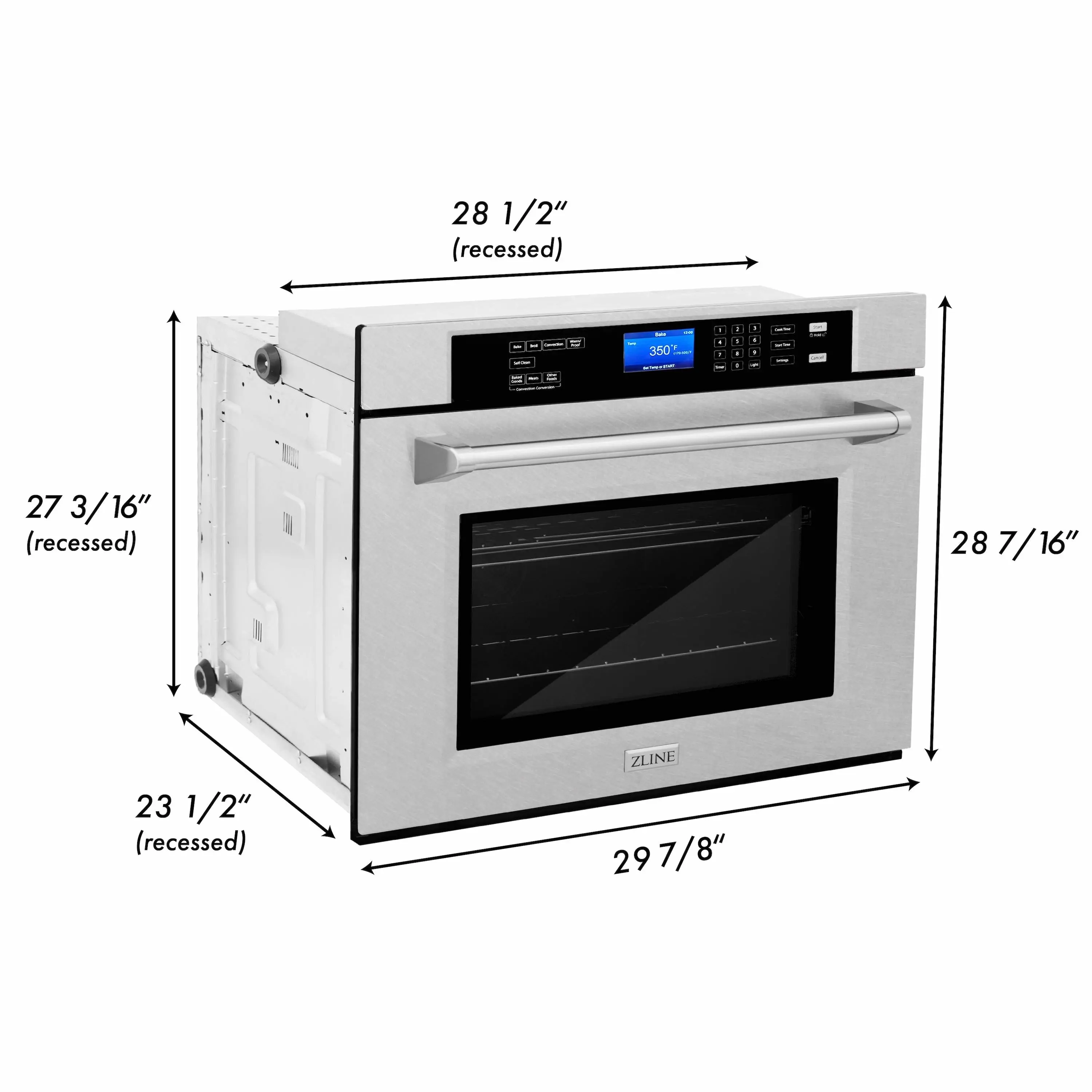Zline AWSS30 Durasnow Stainless Steel