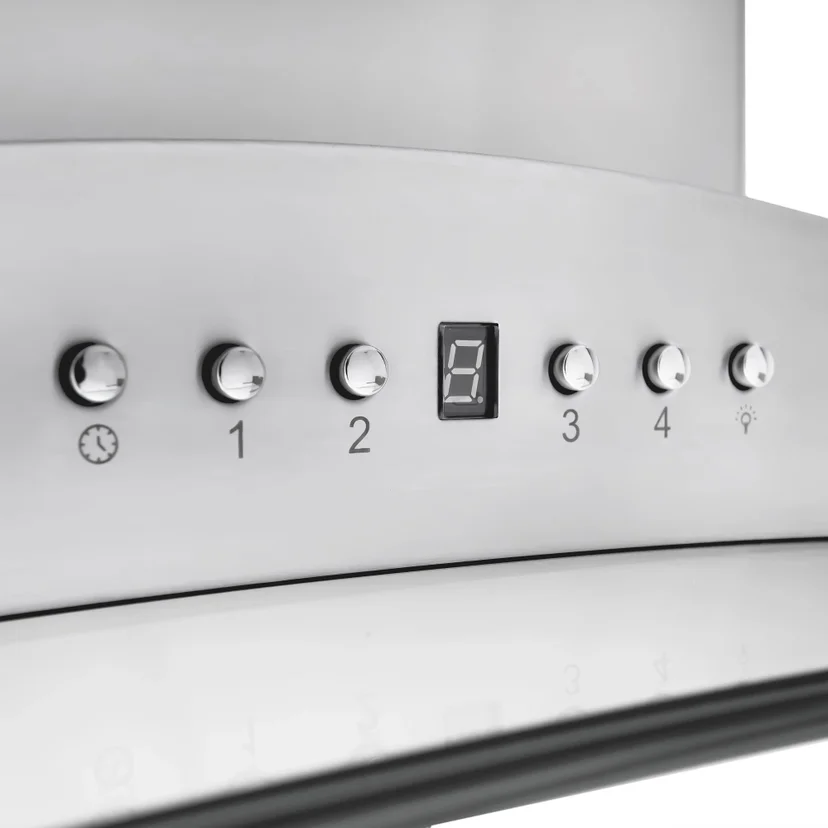 Zline GL9ICRNBT36 Island Mount Range Hood with Built-in CrownSound B...