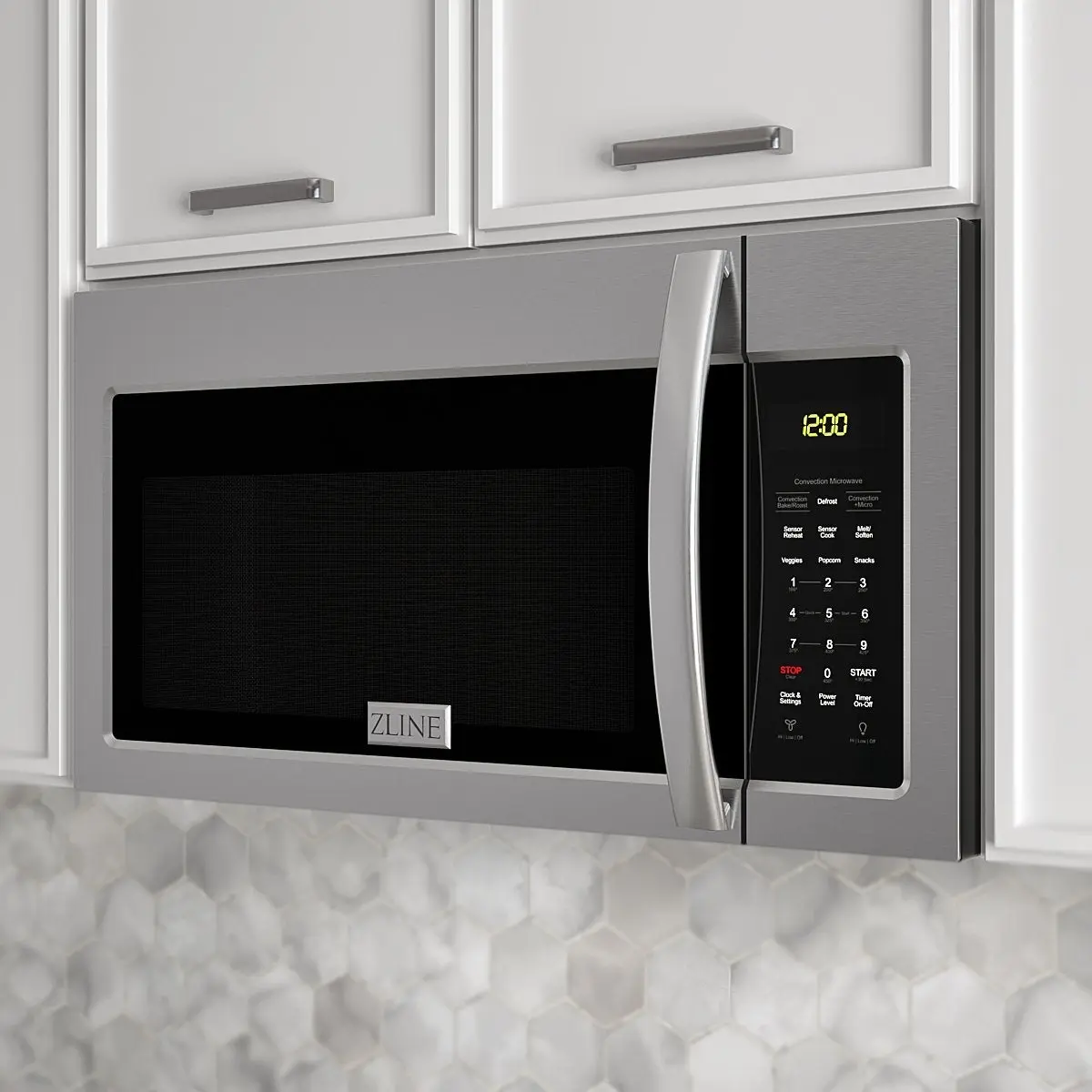 Zline MWOOTR30BS Black Stainless Steel