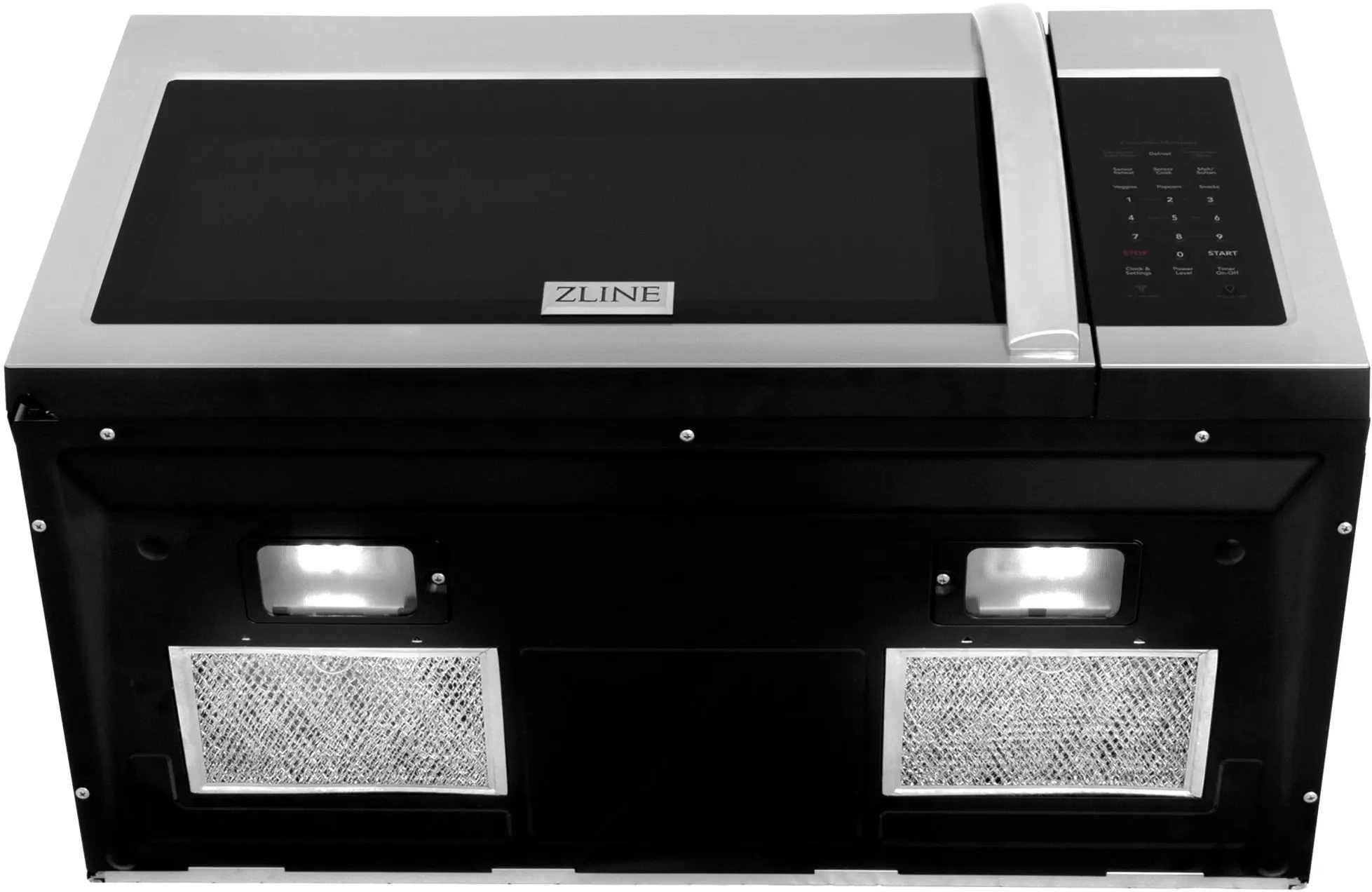 Zline MWOOTR30BS Black Stainless Steel