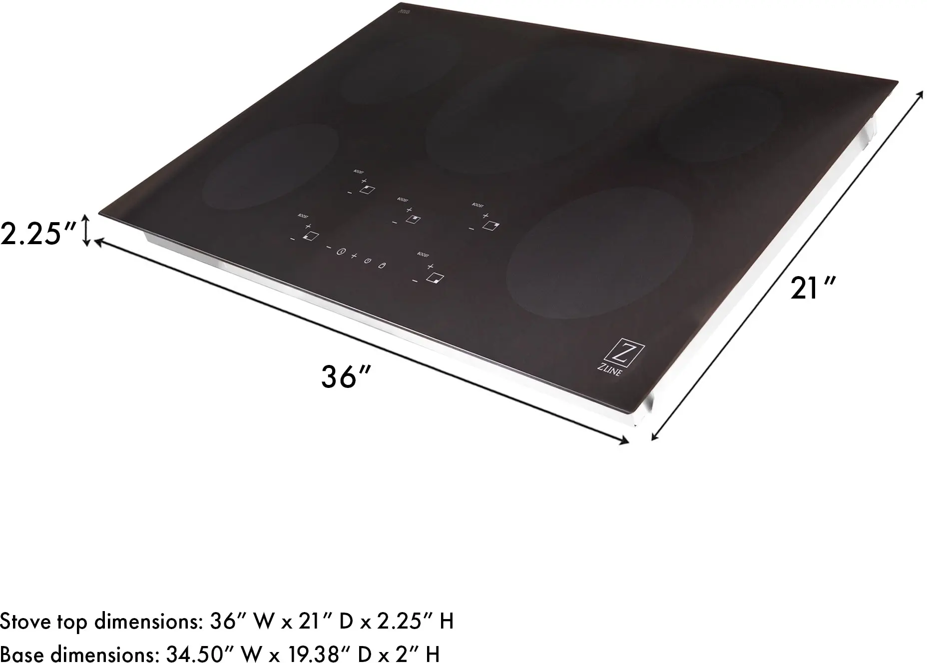 Zline RCIND36 Black