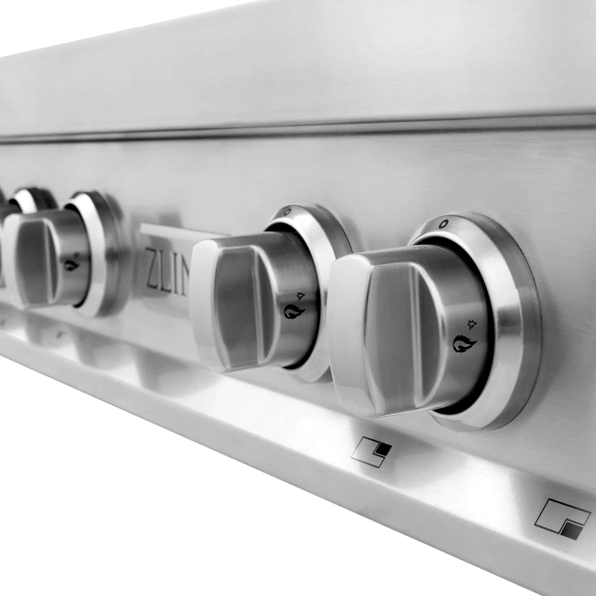 Zline RTBR36 Stainless Steel, Brass Burners
