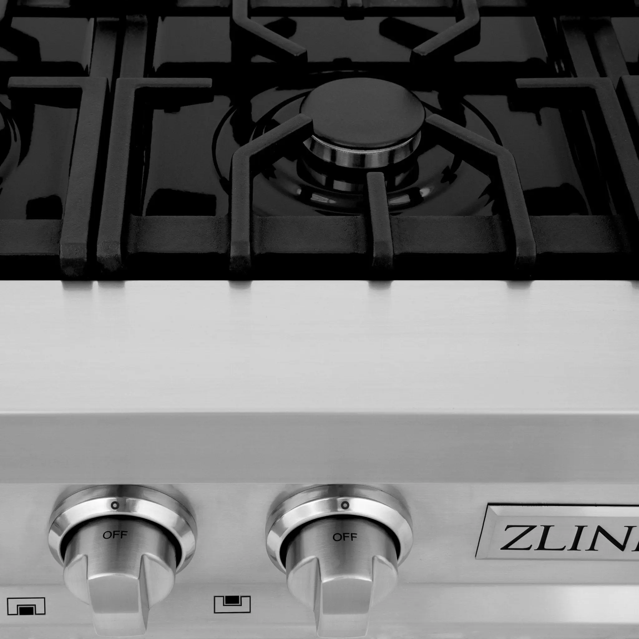 Zline RTBR36 Stainless Steel, Brass Burners