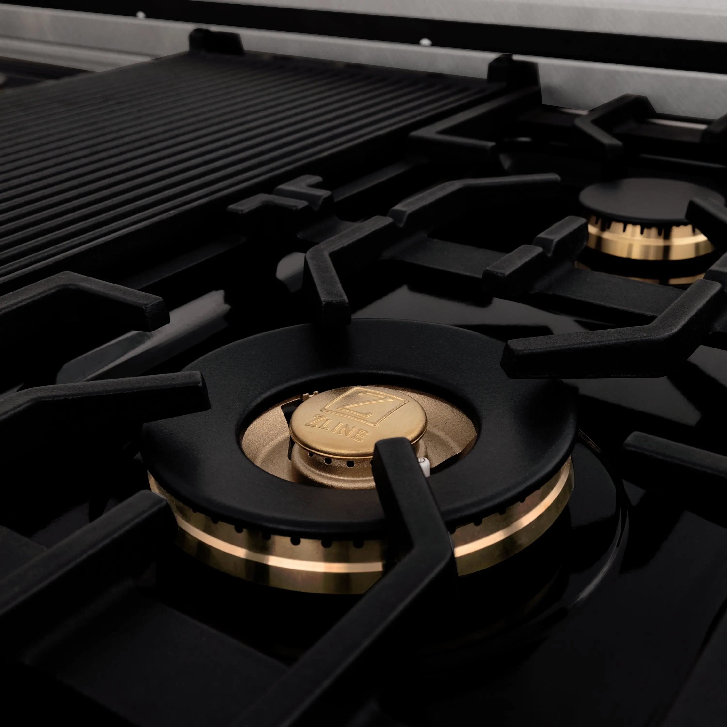 Zline RTSZ48MB Durasnow Stainless Steel and Matte Black Accents