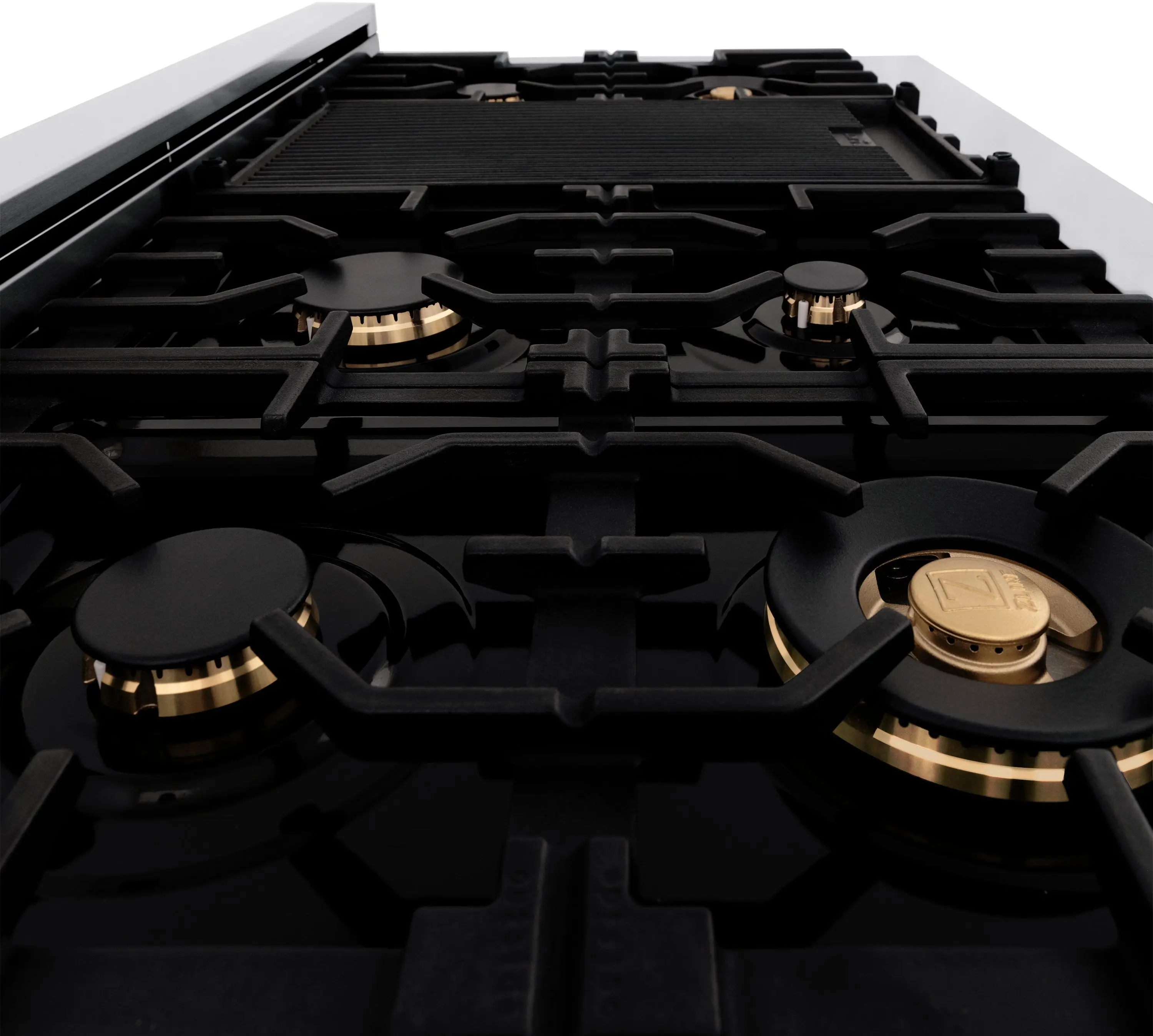 Zline RTZ48MB Stainless Steel and Matte Black Accents