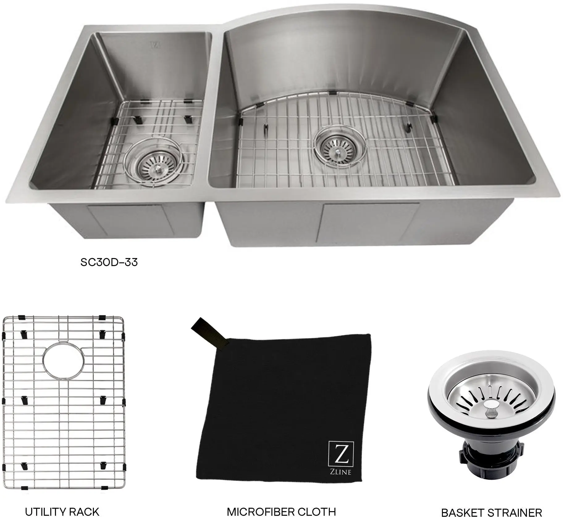 Zline SC30D33 Stainless Steel