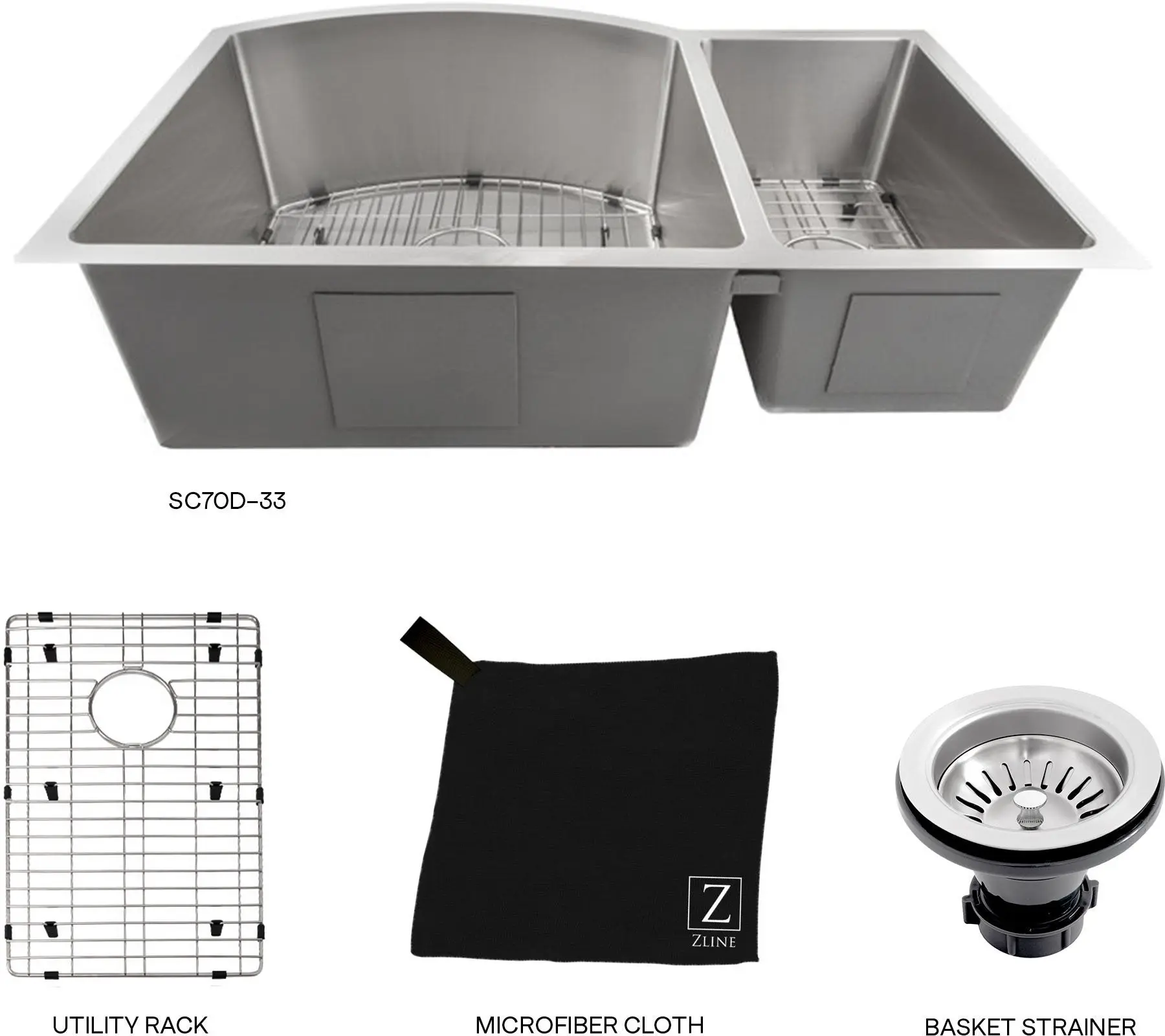 Zline SC70D33 Stainless Steel