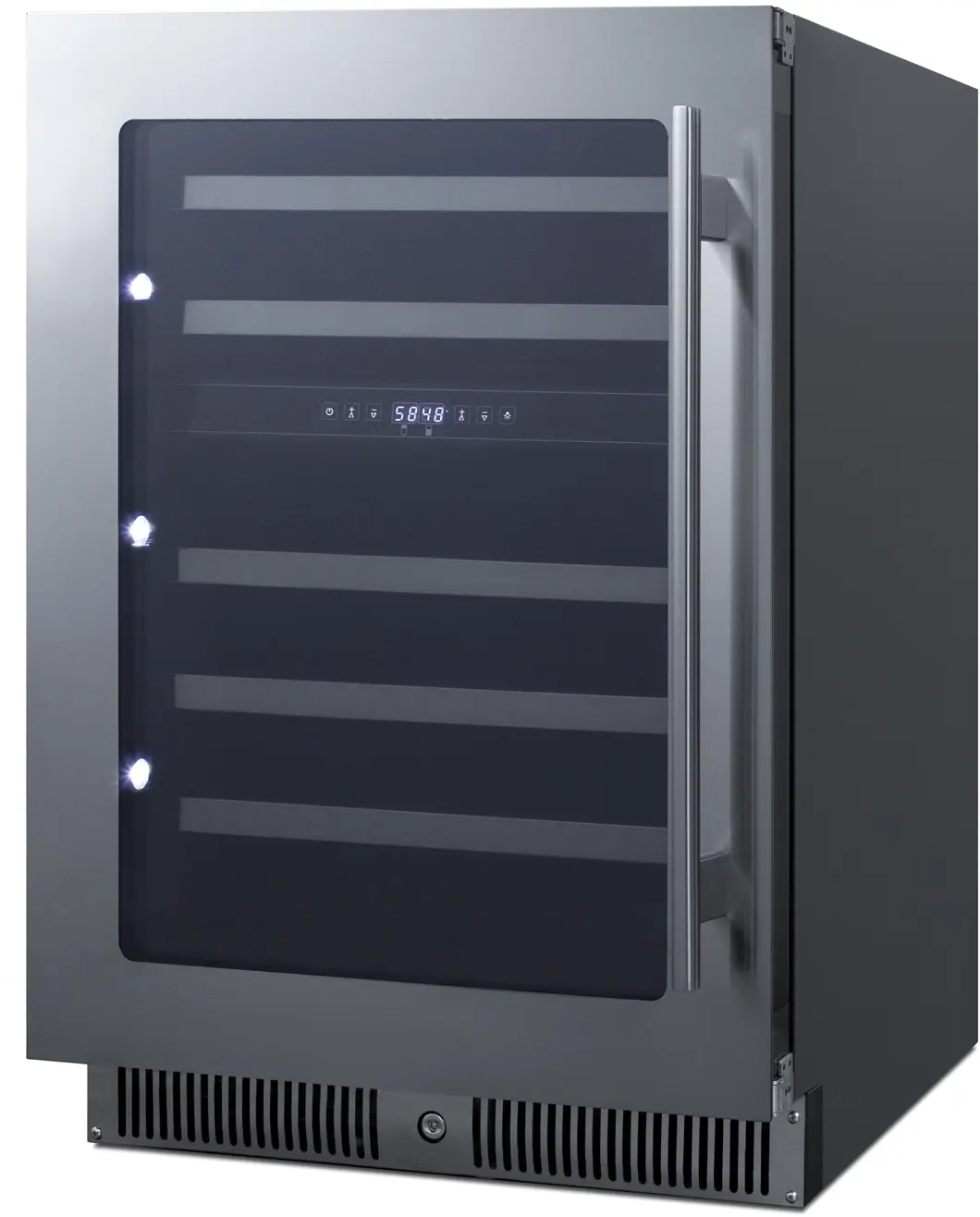 Summit CL244WCLHD Stainless Steel/Black