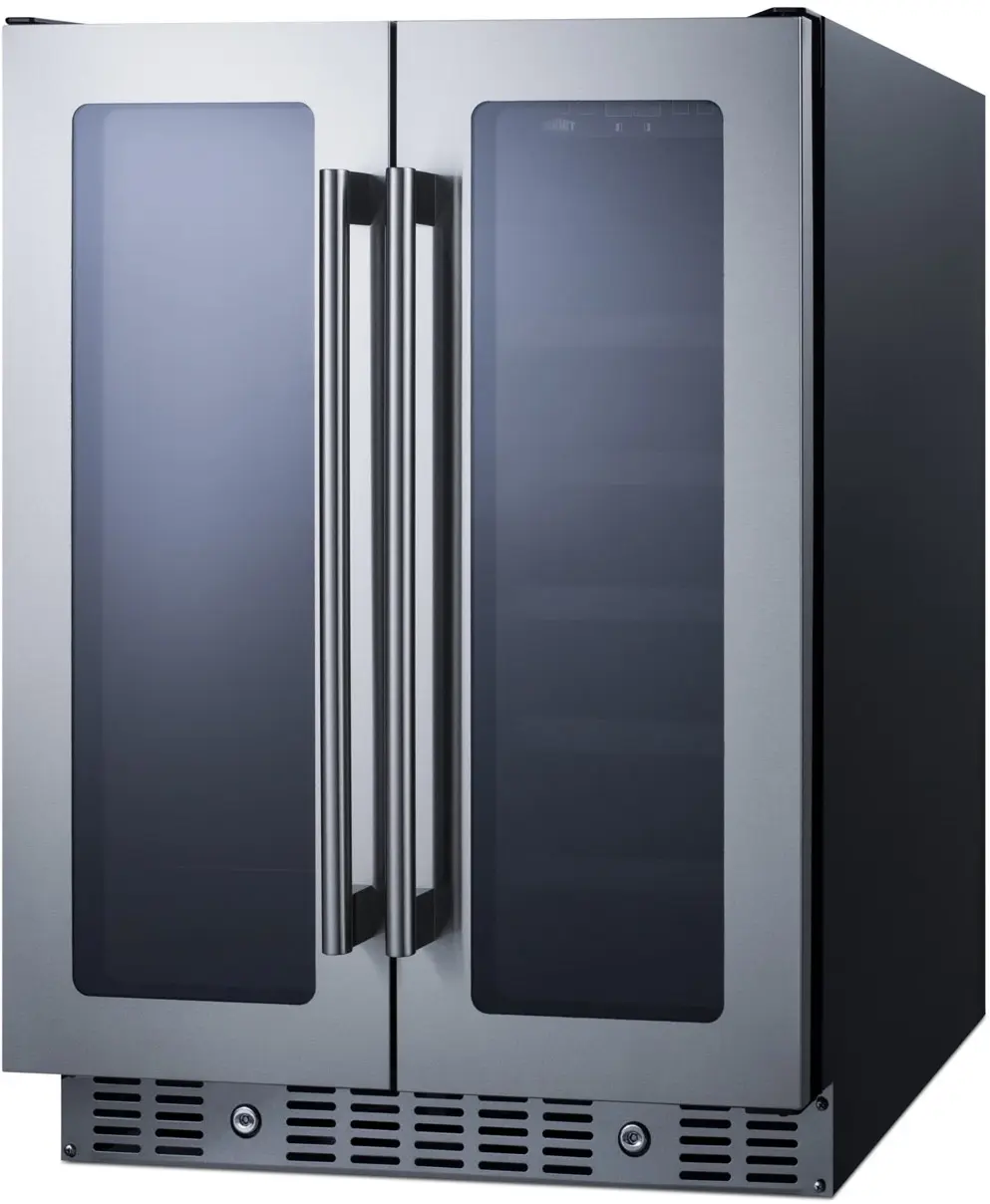 Summit ALFD24WBVCSS Stainless Steel, Glass