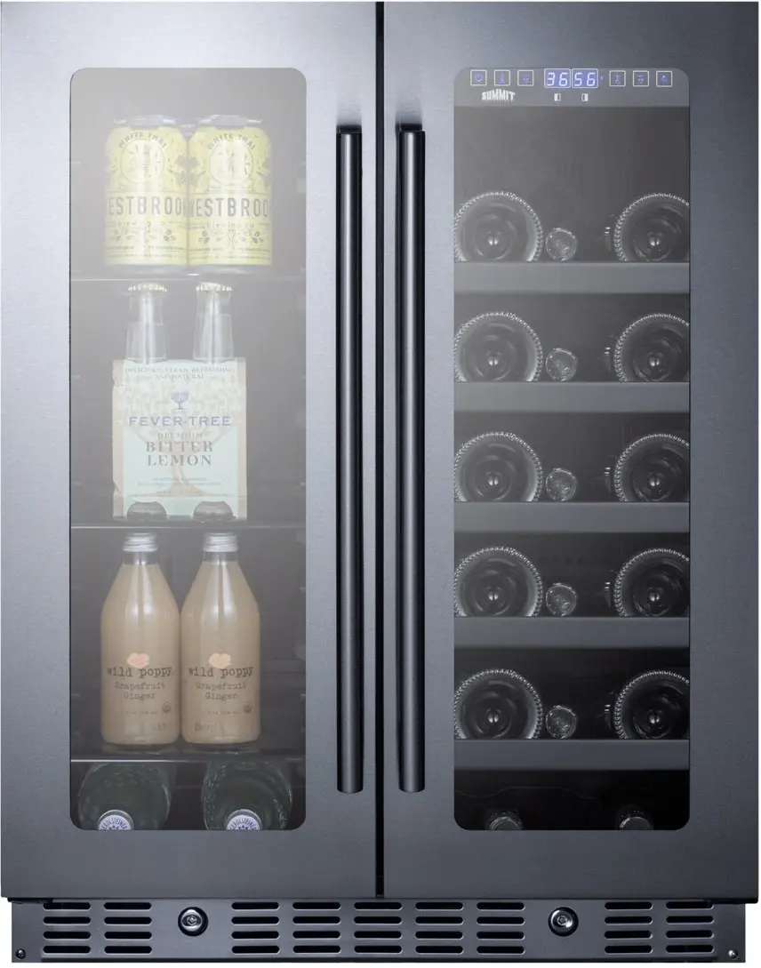 Summit ALFD24WBVCSS Stainless Steel, Glass