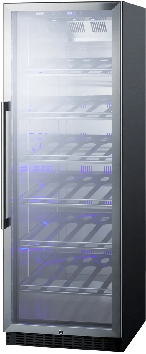 Summit SCR1401CH Stainless Steel/Black