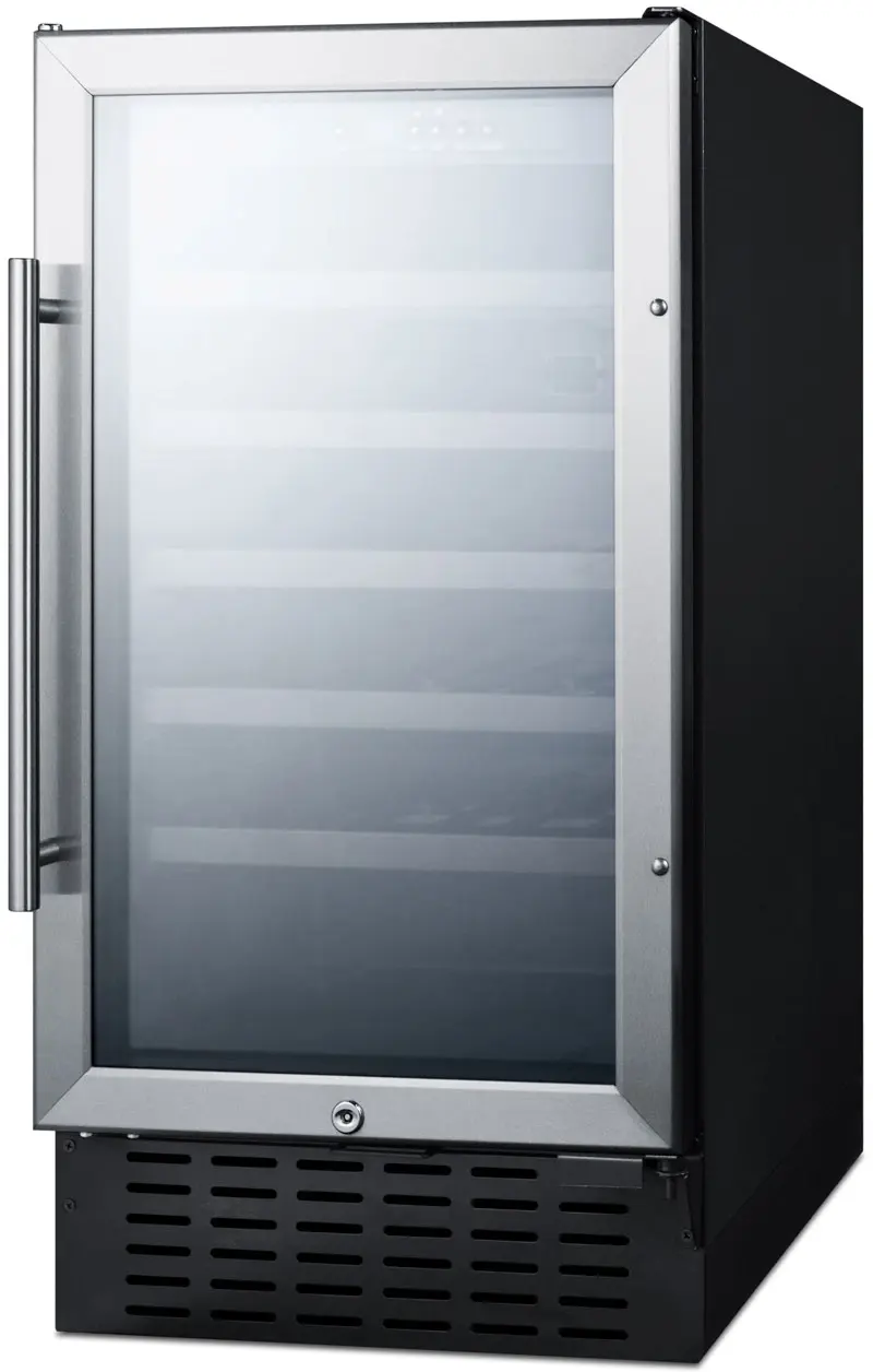 Summit SWC1840B Stainless Steel/Black
