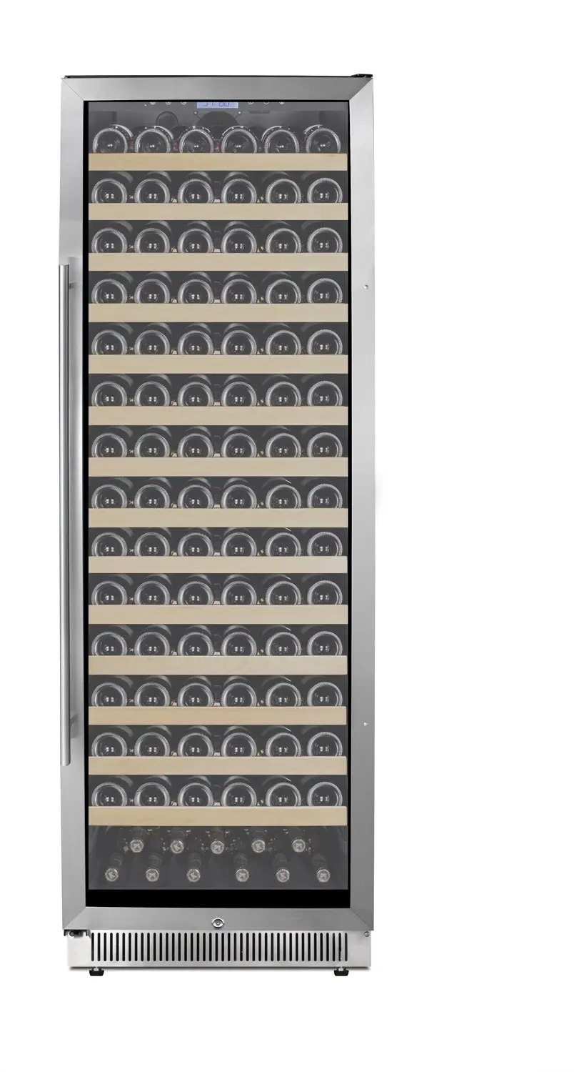 Summit SWC1926BCSS Glass/Stainless Steel
