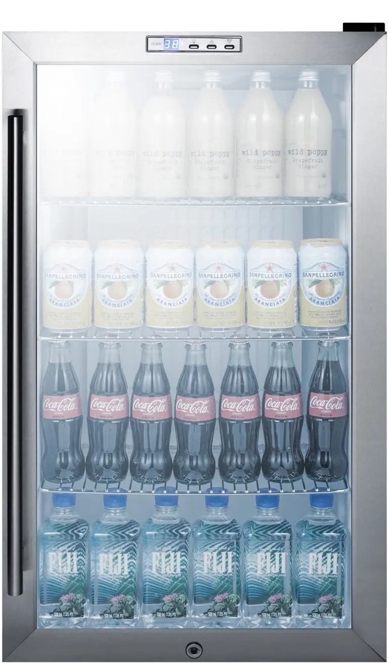 Summit SCR486LBICSS Stainless Steel, Built In