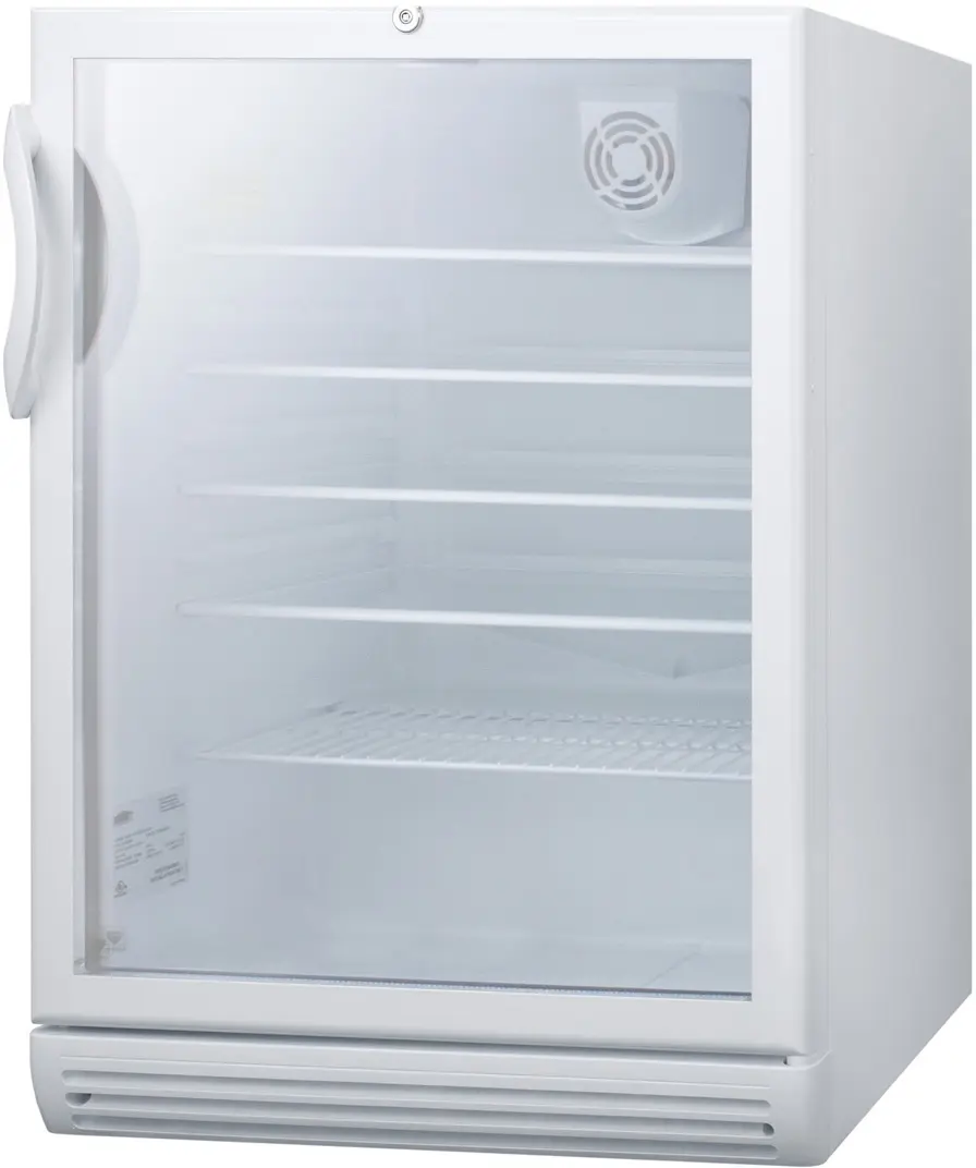 Summit SCR600GLBIADA White, ADA Compliant