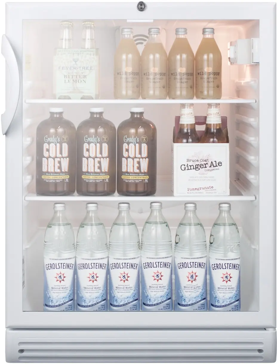 Summit SCR600GLBIADA White, ADA Compliant