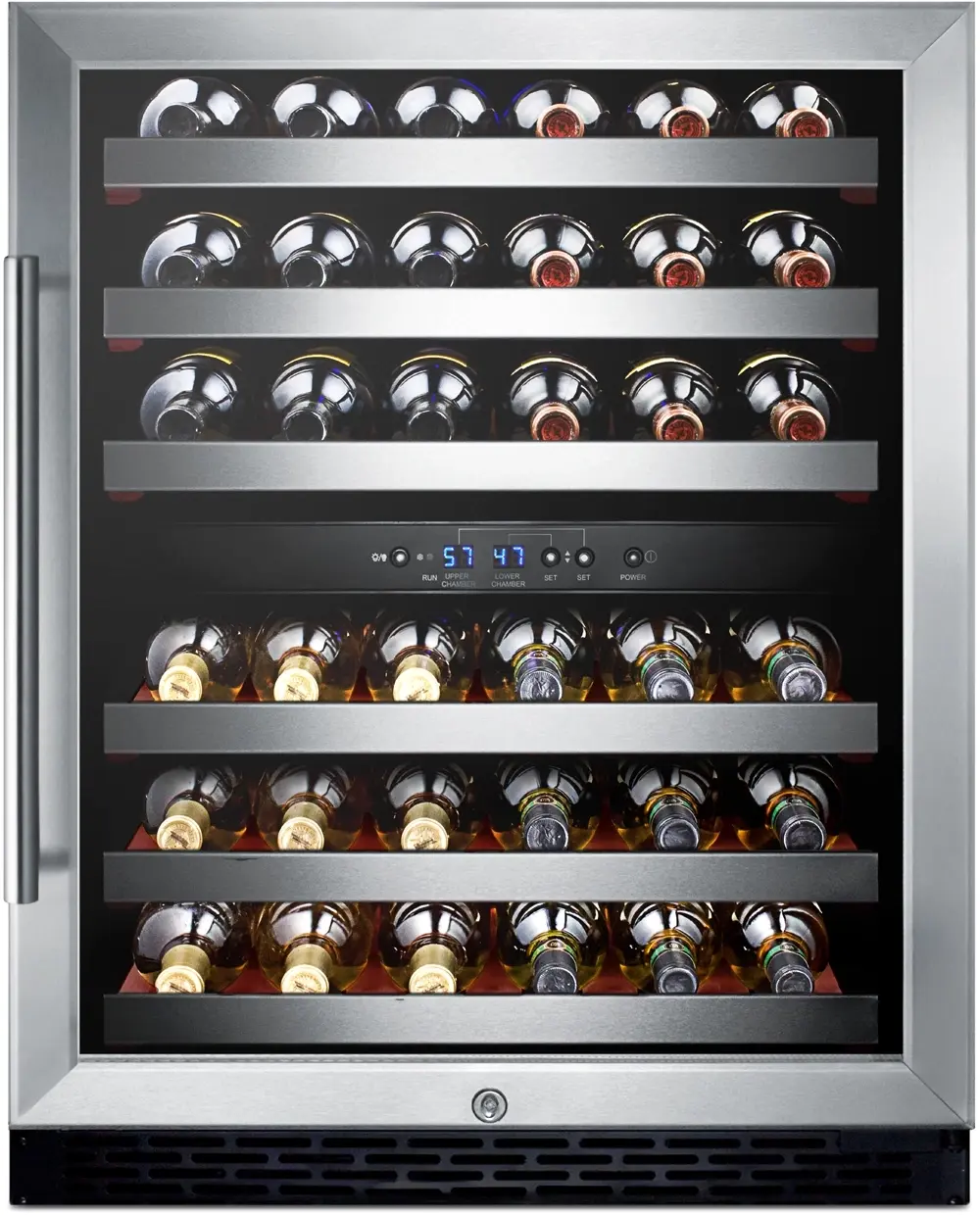 Summit SWC530BLBISTCSSADA Glass/Stainless Steel
