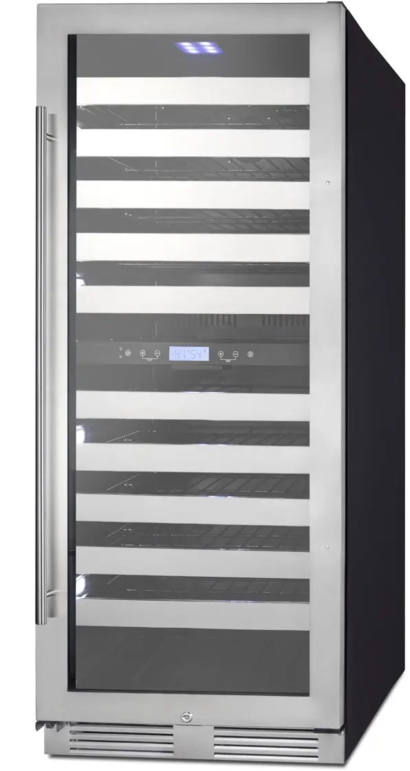 Summit SWCP2116 Glass/Stainless Steel/Black