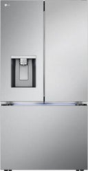 36 Inch Freestanding French Door Smart Refrigerator with 30.7 Cu. Ft. Capacity, CoolGuard™, Glide N' Serve™, Wi-Fi, Smart Diagnosis, Smart Inverter, UVnano™ Dispenser, Child Lock, Sabbath Mode, ENERGY STAR® Qualified, and ADA Compliant