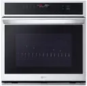 30 Inch Single Electric Smart Wall Oven with 4.7 cu. ft. Convection Oven, EasyClean® & Self Clean, Air Fry, ThinQ® Technology, and SmoothTouch® Glass Controls