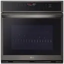 30 Inch Single Electric Smart Wall Oven with 4.7 cu. ft. Convection Oven, EasyClean® & Self Clean, Air Fry, ThinQ® Technology, and SmoothTouch® Glass Controls