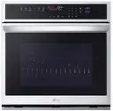 30 Inch Single Electric Smart Wall Oven with 4.7 cu. ft. True Convection Oven, EasyClean®, Air Fry, Steam Sous Vide, InstaView®, and SmoothTouch® Glass Controls