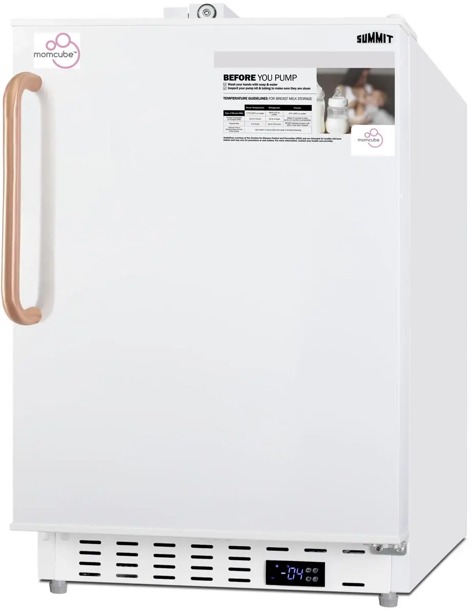 Summit ALFZ36LMCTBC White, Copper Handle