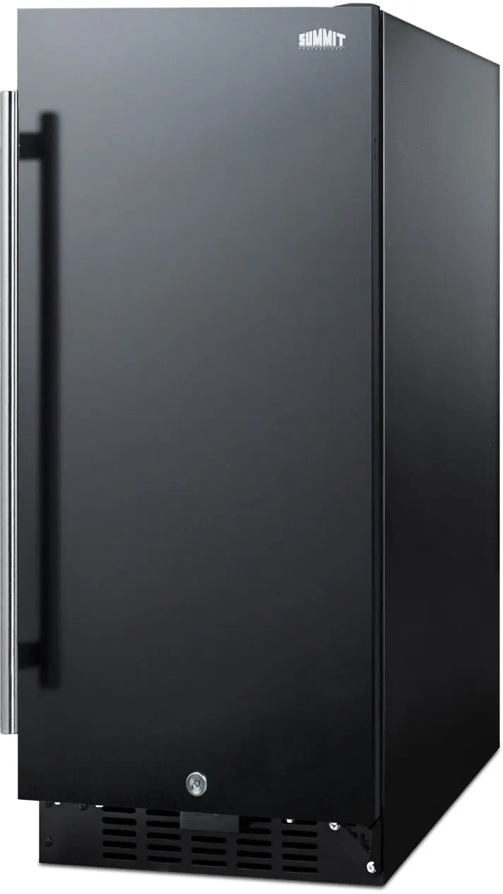 Summit FF1532BSS Stainless Steel/Black
