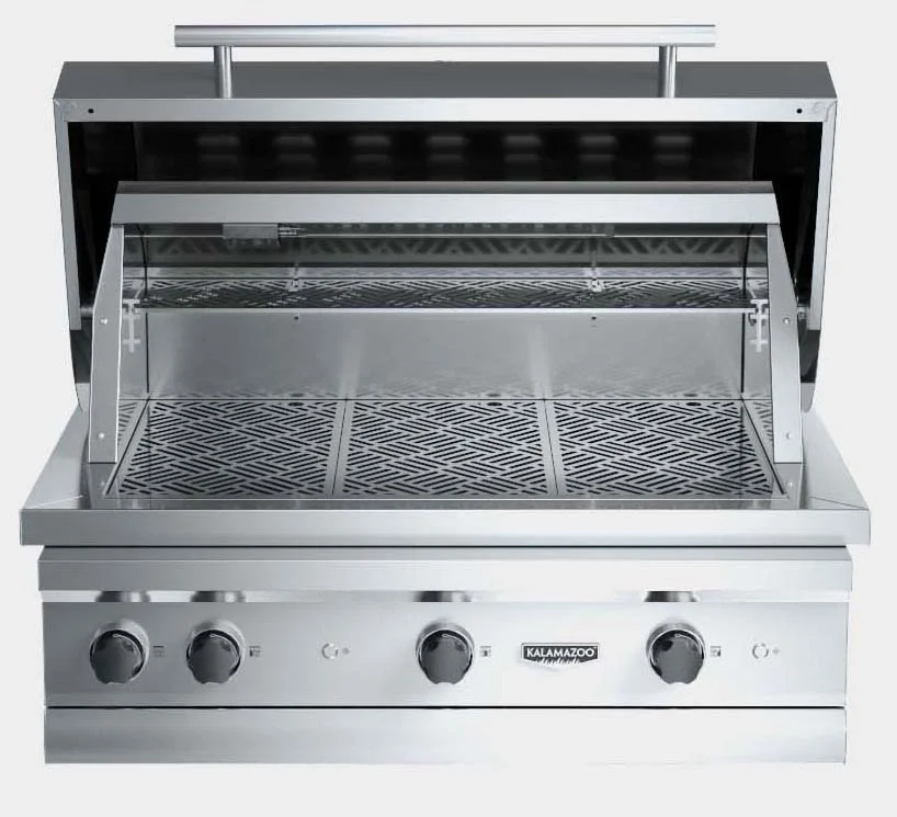 Kalamazoo K42DB11NALPBLKM6 Built-in Gas Grill Head: Bulk Liquid Propane, Mari...