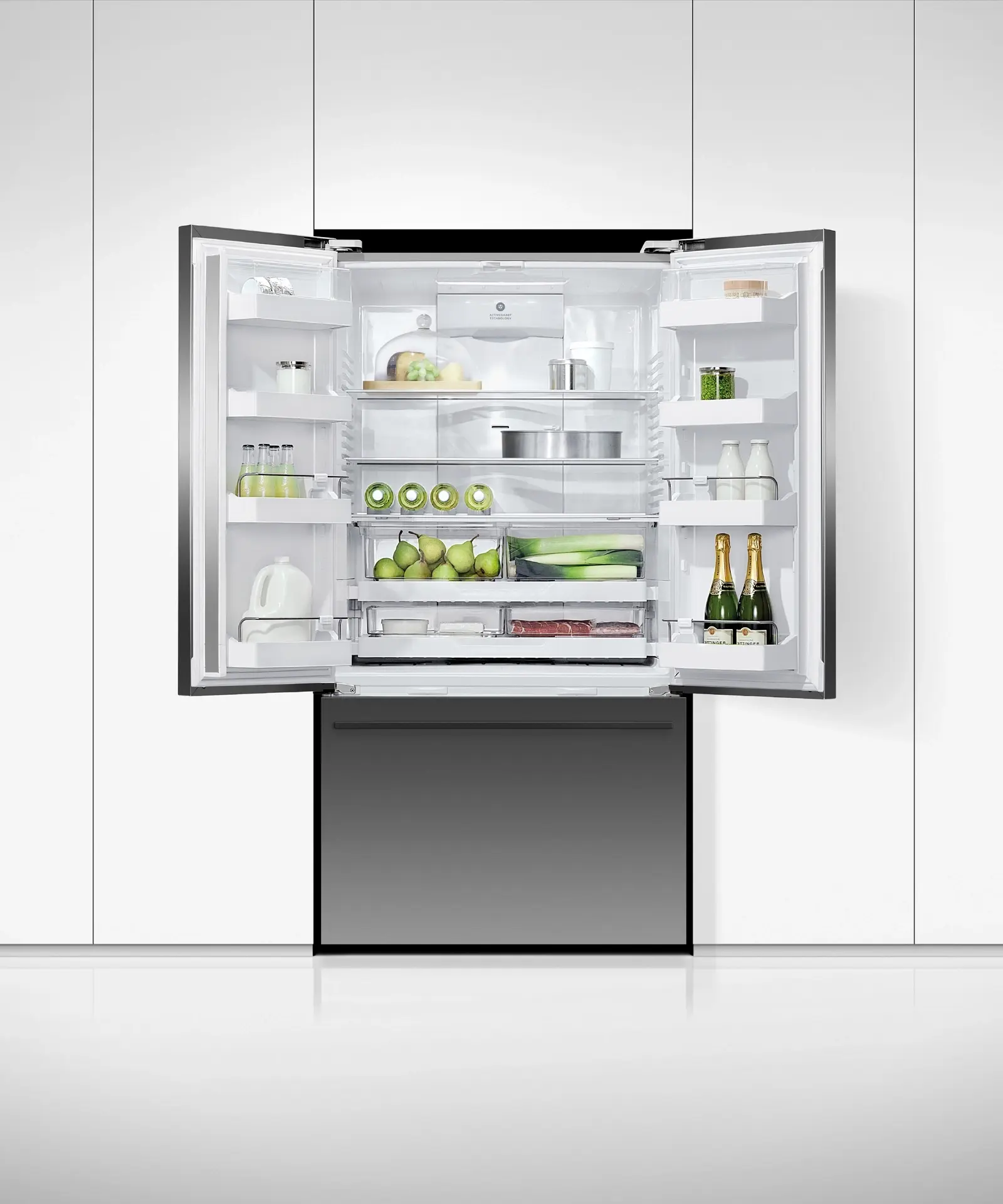 Fisher Paykel RF201ADUSB5 Black Stainless Steel