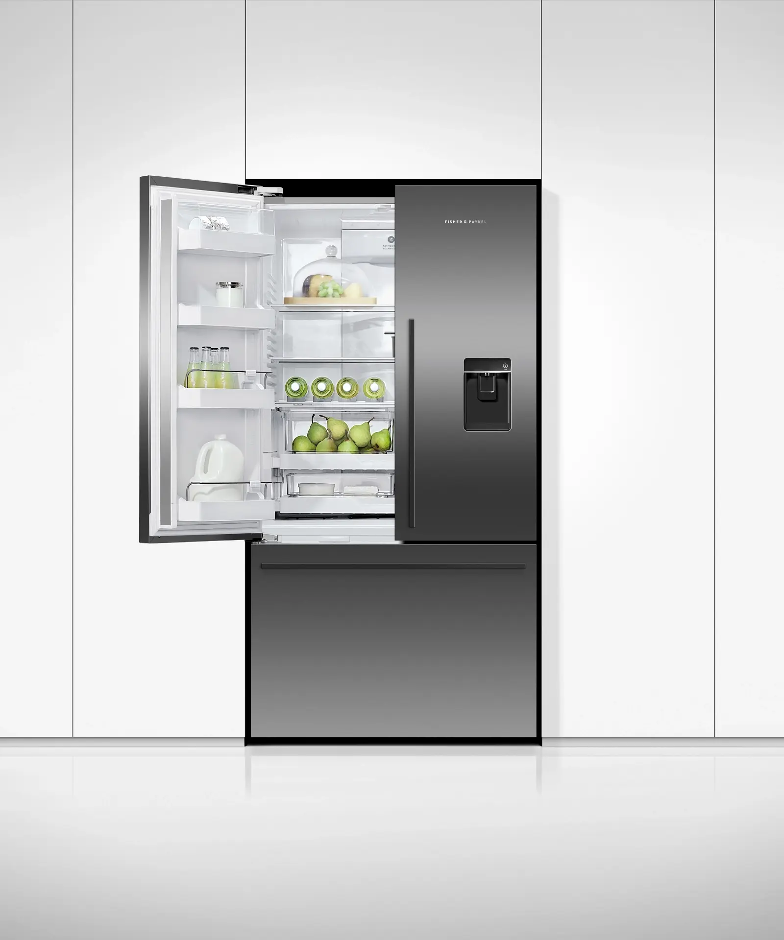 Fisher Paykel RF201ADUSB5 Black Stainless Steel