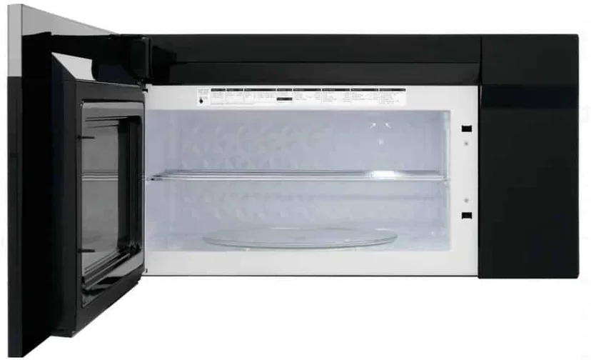 XO Ventilation XOOTR30BS 30 Inch Over the Range Microwave Oven with 1.6 cu....