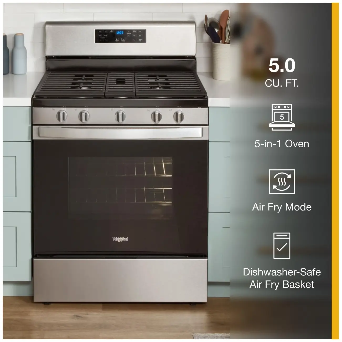 Whirlpool WFG535S0LS Stainless Steel