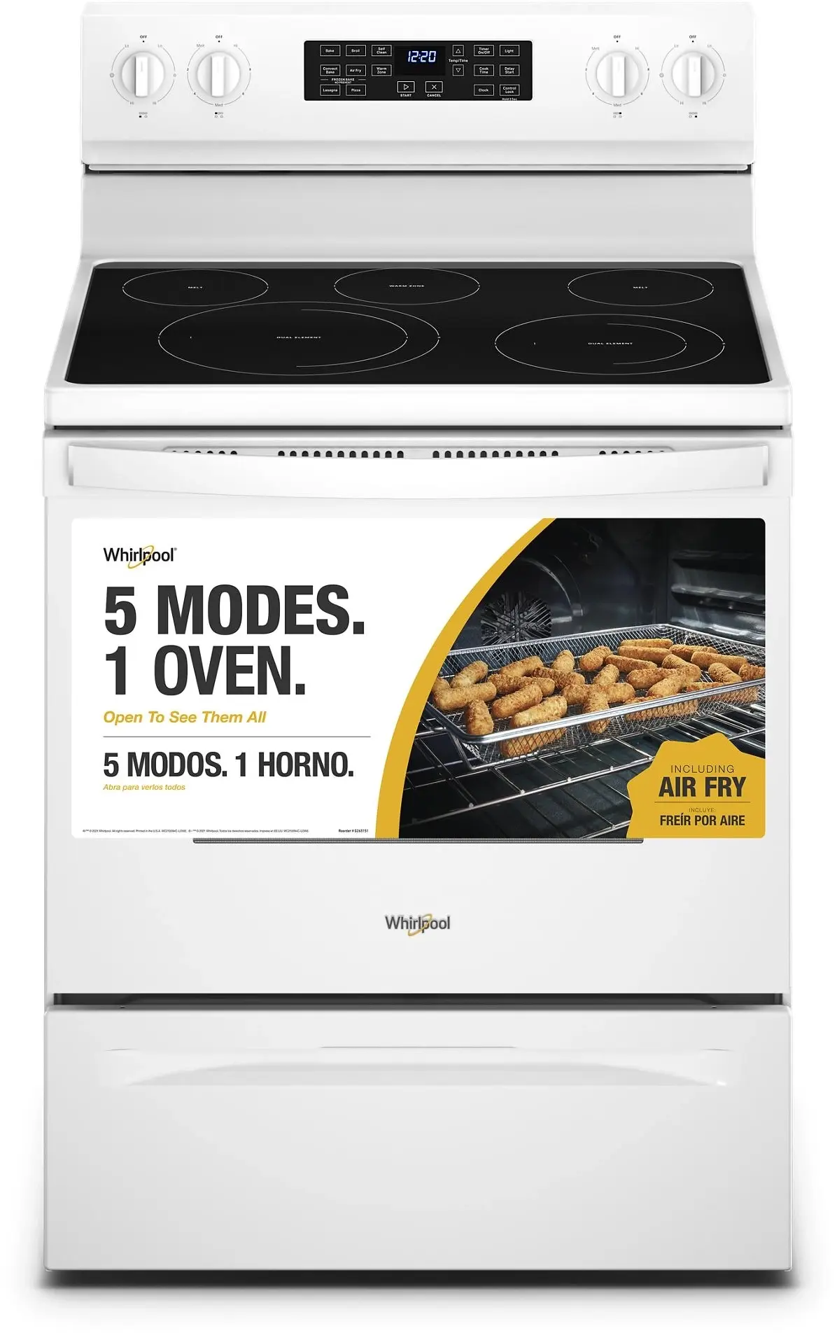 Whirlpool WFE550S0LW White