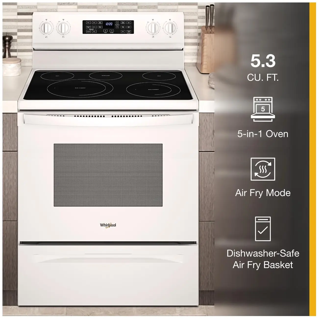 Whirlpool WFE550S0LW White