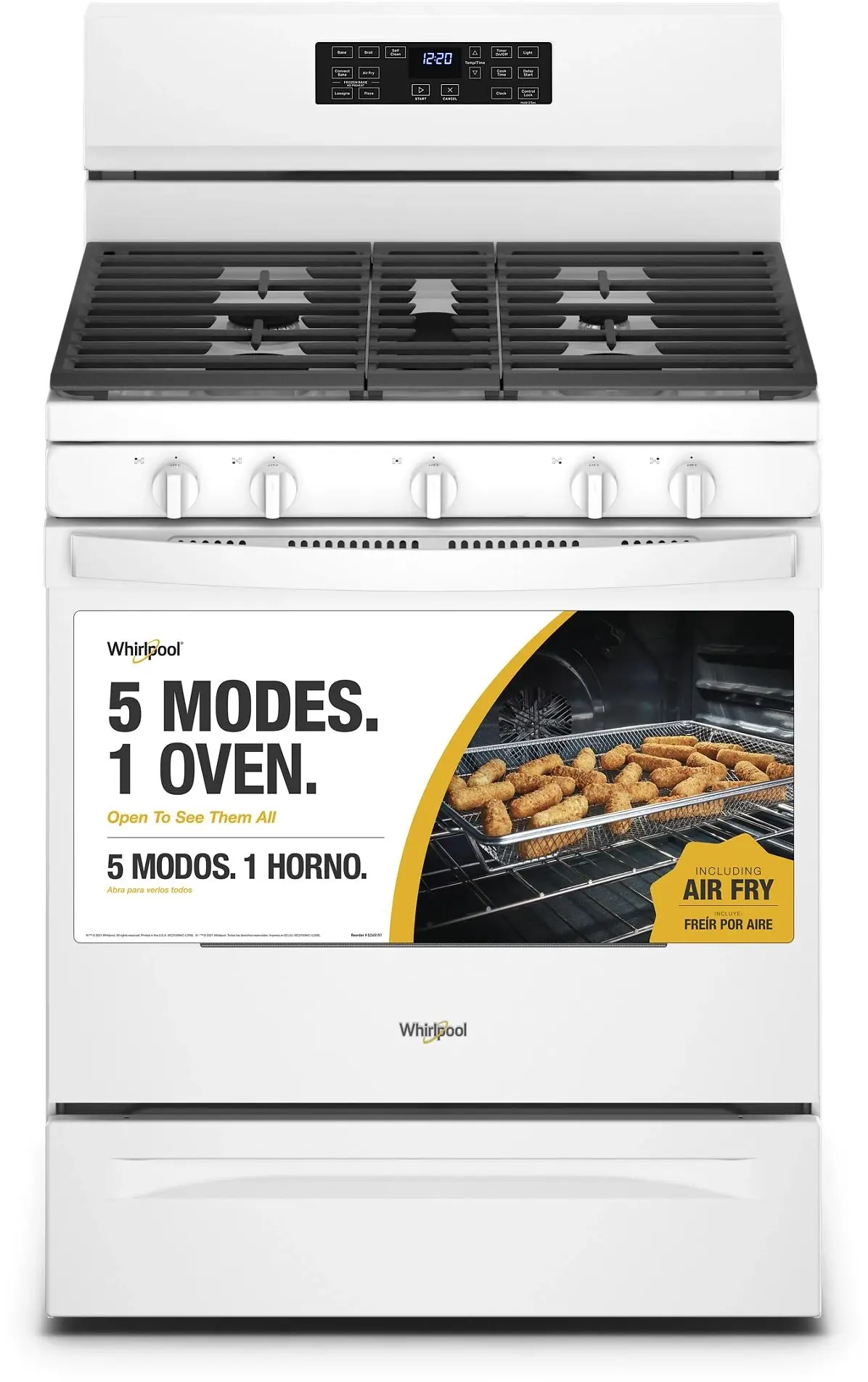 Whirlpool WFG550S0LW White