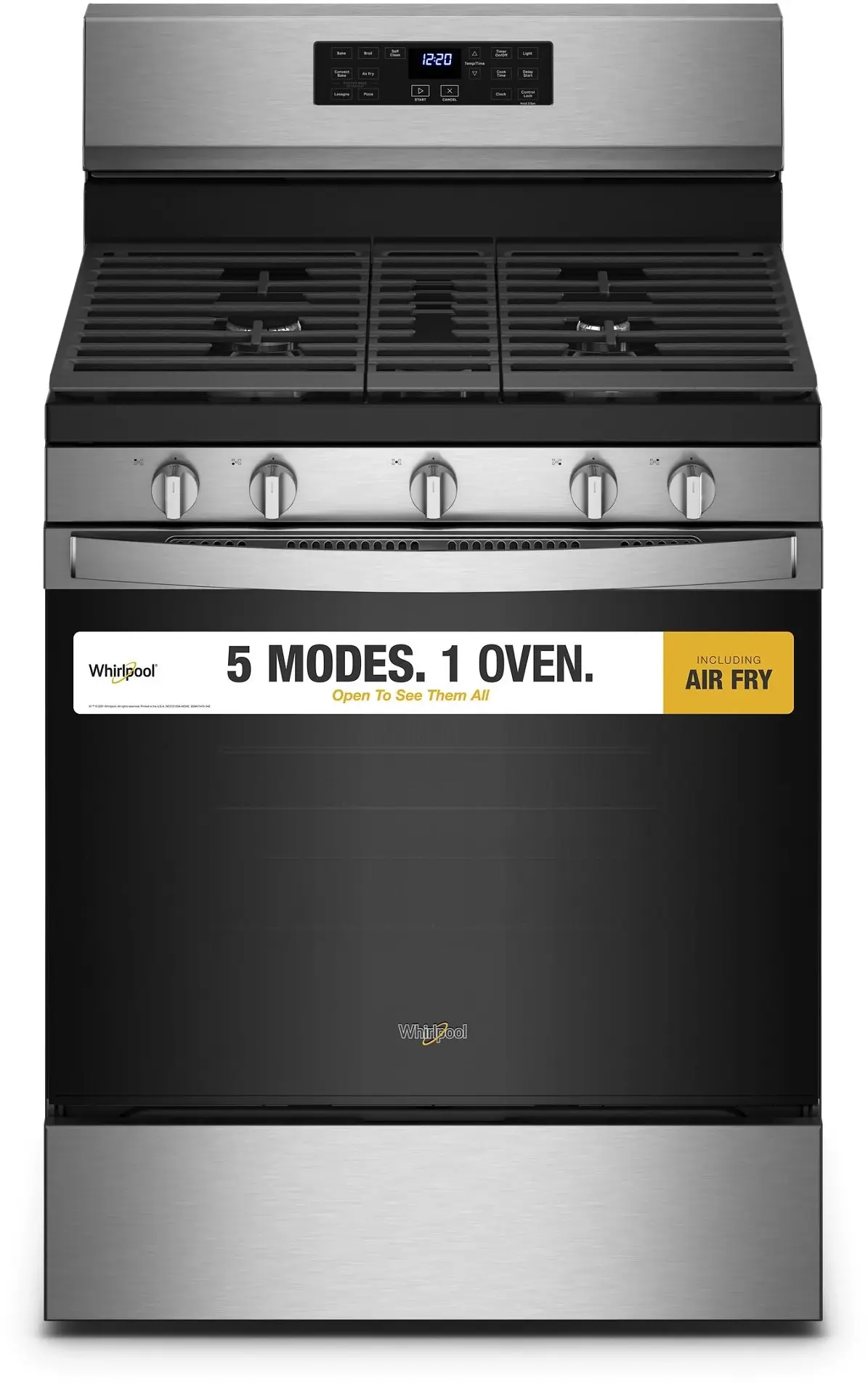 Whirlpool WFG550S0LZ Fingerprint-Resistant Stainless Steel