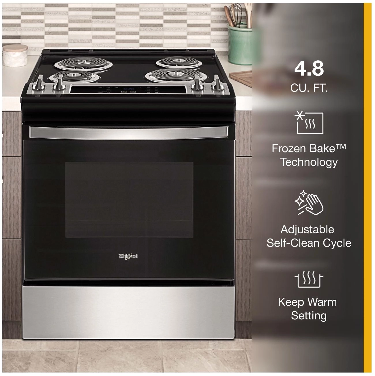 Whirlpool WEC310S0LS Stainless Steel