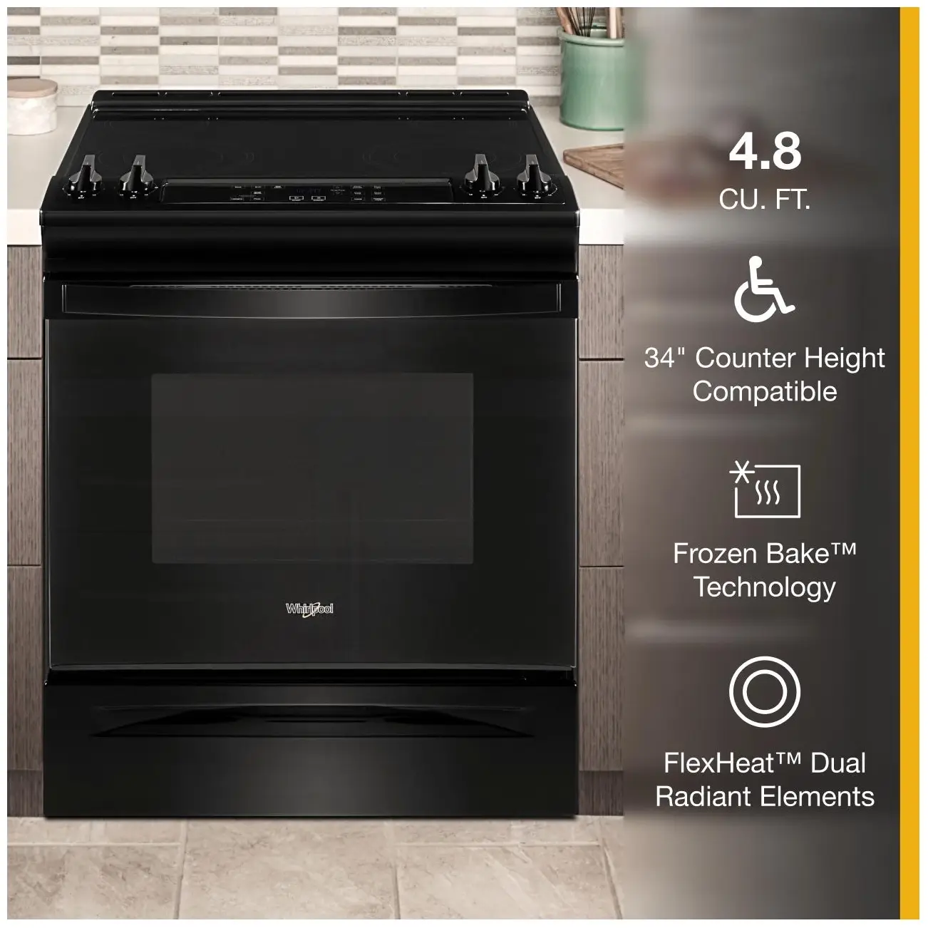 Whirlpool WEE515SALB Black