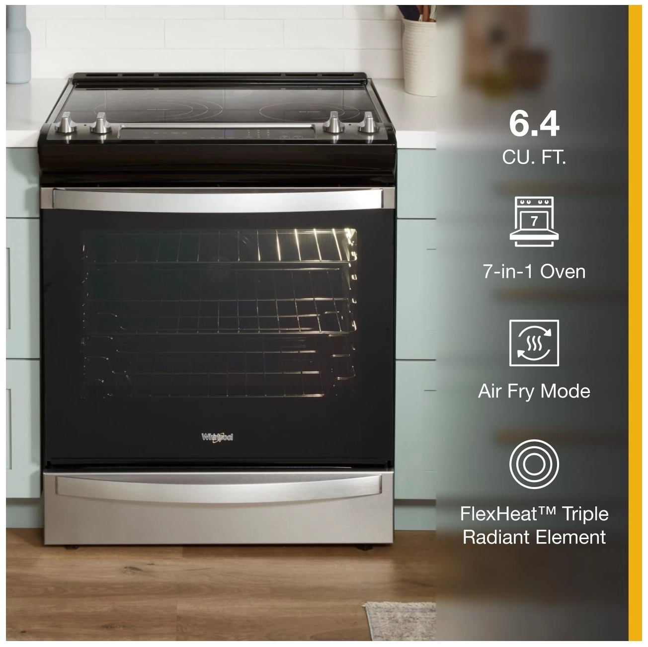 Whirlpool WEE745H0LZ Fingerprint-Resistant Stainless Steel