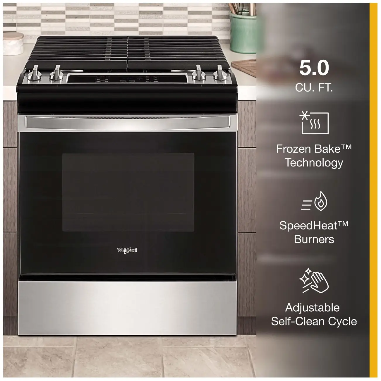Whirlpool WEG515S0LS Stainless Steel