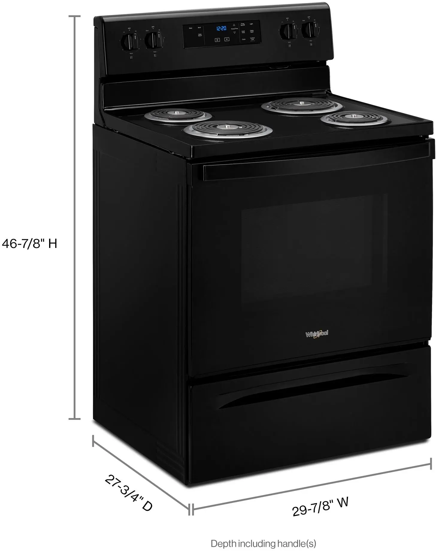Whirlpool WFC150M0JB Black