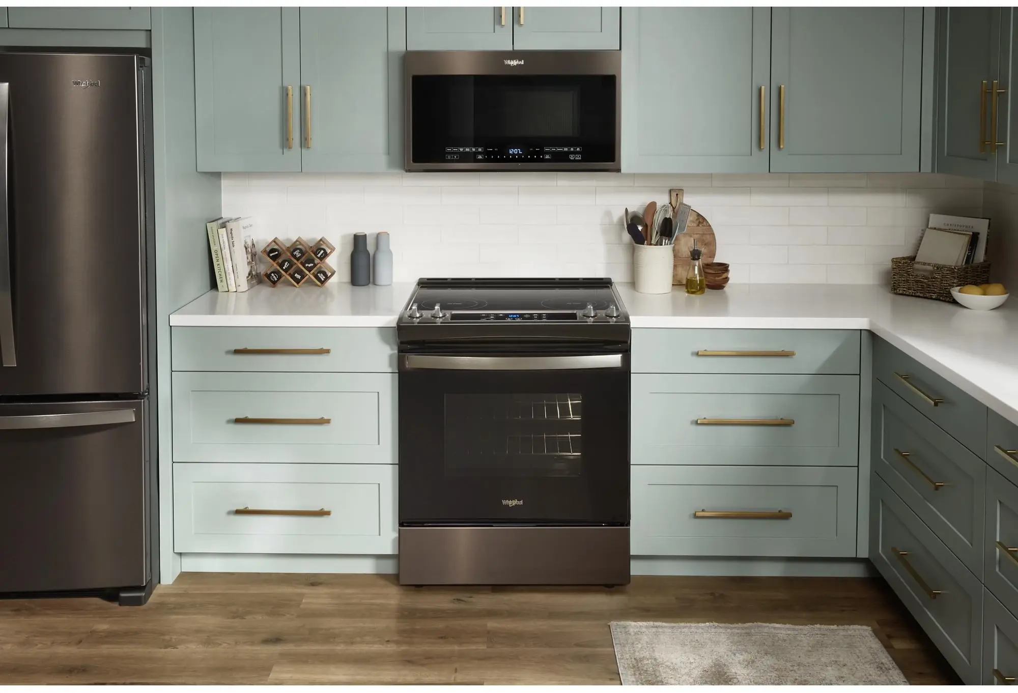 Whirlpool WMH54521JV Black Stainless Steel